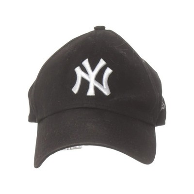 New Era, Baseball-Mütze, Größe: ONE SIZE, Baumwolle, Schwarz/Weiß #0eK