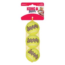   SqueakAir Tennis Balls Fetch Dog Toy W/ Squeaker Medium 3 Count