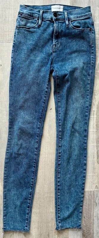 FRAME Jeans "Le High Skinny" 25