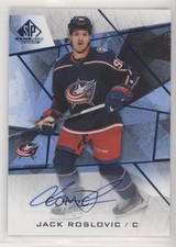 2021-22 Upper Deck SP Game Used Blue Auto Jack Roslovic #87 Auto 0b6z
