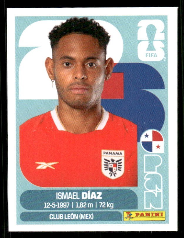 2026 USA Fifa World Cup Panini Sticker ISMAEL DIAZ Panama PAN16