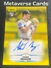 2025 Topps Stadium Club #SCBA-AMA Adam Mazur Yellow Foil Rookie RC Auto
