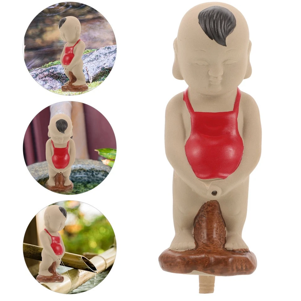 Circulating Waterfall Pee Boy Pool Sprayer Fountain Nozzle Spout