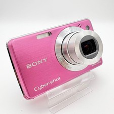 SONY Cyber-shot DSC-W220 Pink Compact Digital Camera Tested Great Condition