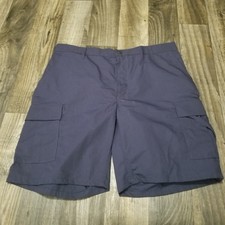 Propper Tactical BDU Navy Blue Cargo Shorts Men's Large Workwear Canvas