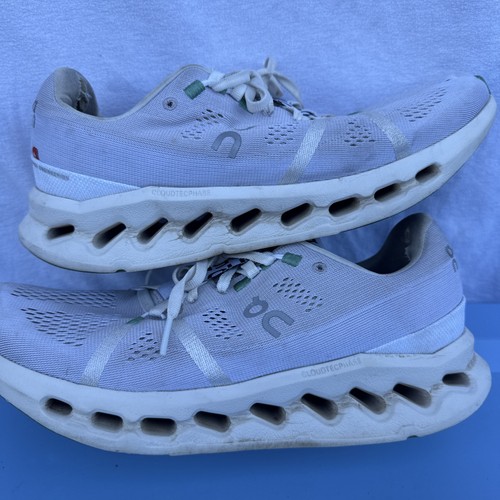Scarpe da corsa On donna Cloudsurfer blu verde sneakers taglia 10✔️✔️ - Foto 4 di 15