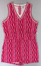 Women's Junior's Juicy Couture One Piece Shorts Terry Romper Size Medium NWT