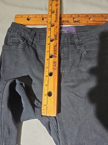 Pantalones de mezclilla NYDJ para mujer talla 0 azul recto corte bota oscuro elásticos informales  - Imagen 11 de 15