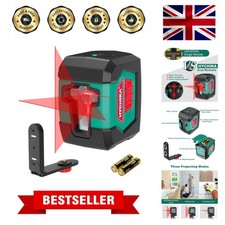 HYCHIKA Self-Leveling Laser Level with Double Laser Module and Magnetic Base