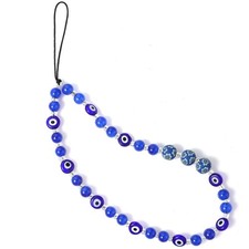 TIESOME Beaded Phone Lanyard, Evil Eye Phone Wrist Strap Gemstone Phone Chain...