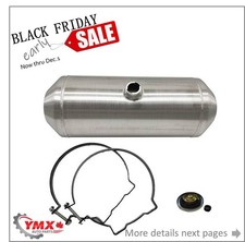 10x26 Center Fill Round Spun Lightweight Aluminum Gas Fuel Auxiliary Tour Tank 10x26 Center Fill Round Spun Lightweight Aluminum Gas Fuel Auxiliary Tour Tank