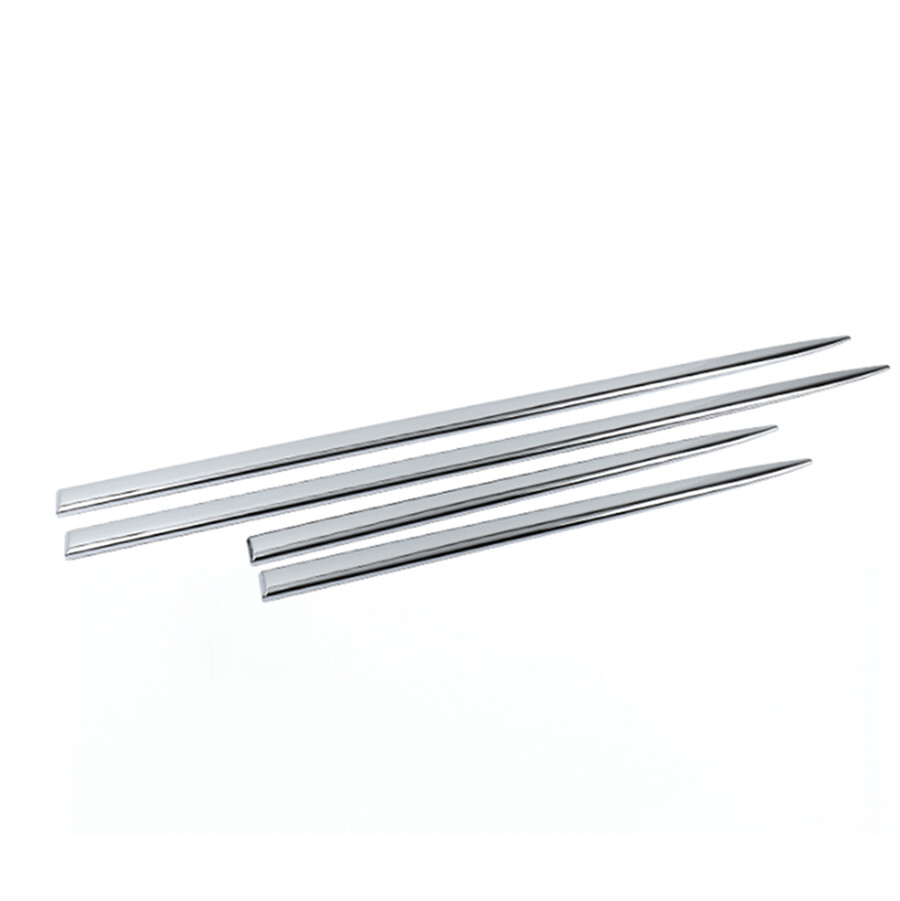 Chrome Car Side Skirt Door Side Line Garnish Body Trim Cover Universal USA Stock eBay