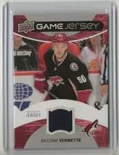 2012 2012-13 Upper Deck Game Jerseys #GJAV Antoine Vermette Phoenix Coyotes