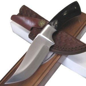 Beautiful HORN Handle HUNTING KNIFE Tactical Skinner Fixed Blade 8 3/8"