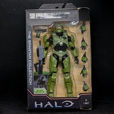 Jazwares HLW0018 The Spartan Collection Master Chief Action Figure - Green