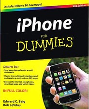 Image of iPhone For Dummies by Edward C. Baig, Bob LeVitus [Paperback]NEW BOOK