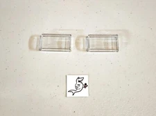 (2) DIXIE NARCO 276E, 501E LIVE DISPLAY SODA MACHINE SELECTION BUTTON LENS