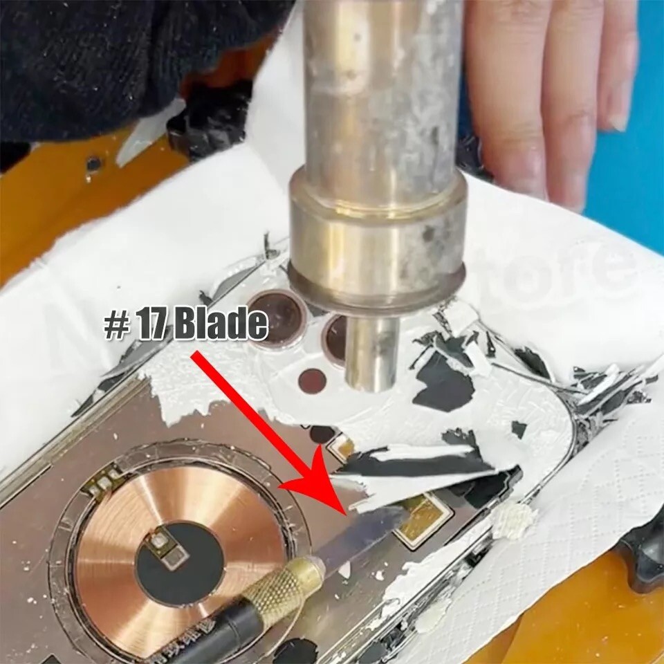 Coltello Per Smontaggio In Vetro Con Copertura Posteriore Per - Foto 7