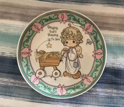 Precious Moments Bringing God's Blessing to You 6 inch plate