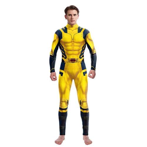 Niño Adulto Wolverine Mono Deadpool Body Disfraz Trajes Vestido Nuevo - Imagen 14 de 32