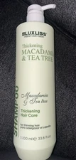 Luxliss Macadamia & Tea Tree Thickening Scalp and Hair Shampoo