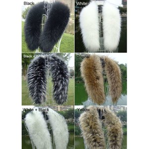 Winter-Faux-Fur-Collar-Raccoon-Fox-Fur-Collar-Scarf-Stole-Cape-Muffler-Wrap-MT