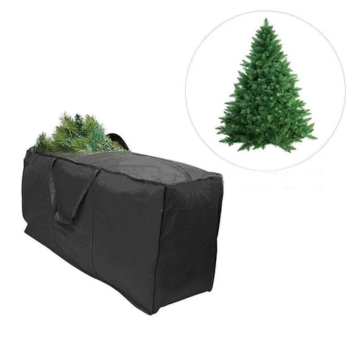 Waterproof Christmas Xmas Tree Storage Bag Extra Large Cushion Bag Black - Picture 3 of 16