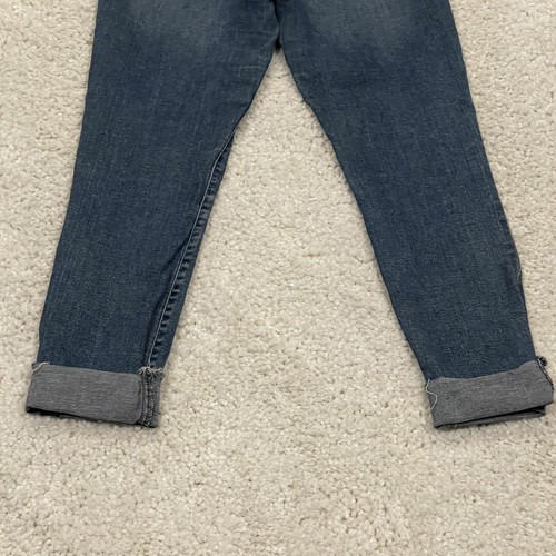 Lucky Brand Dylan Boyfriend Jeans Size 2 / 26 Med Wash Whiskering Women's Denim - Picture 12 of 12