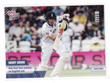 2024 TOPPS NOW England Cricket ECB #11 HARRY BROOK PRINT RUN 55