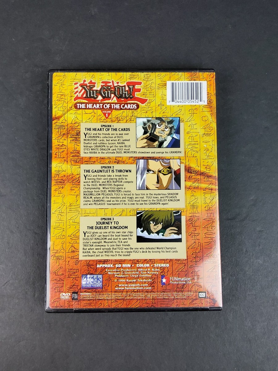 Yu-Gi-Oh Season 1- Vol. 1 The Heart Of The Cards (DVD 1996) 3