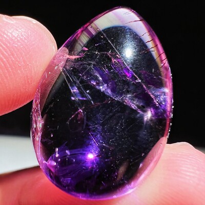 19.5ct Rare NATURAL Clear super7 Crystal Polished