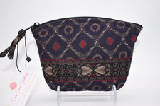 Vintage Vera Bradley Small Cosmetic Case in "Laurel - 1997" Pattern
