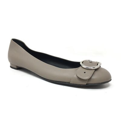 Gucci GG Flats Loafers Shoes Womens Size US 39 EU Gray