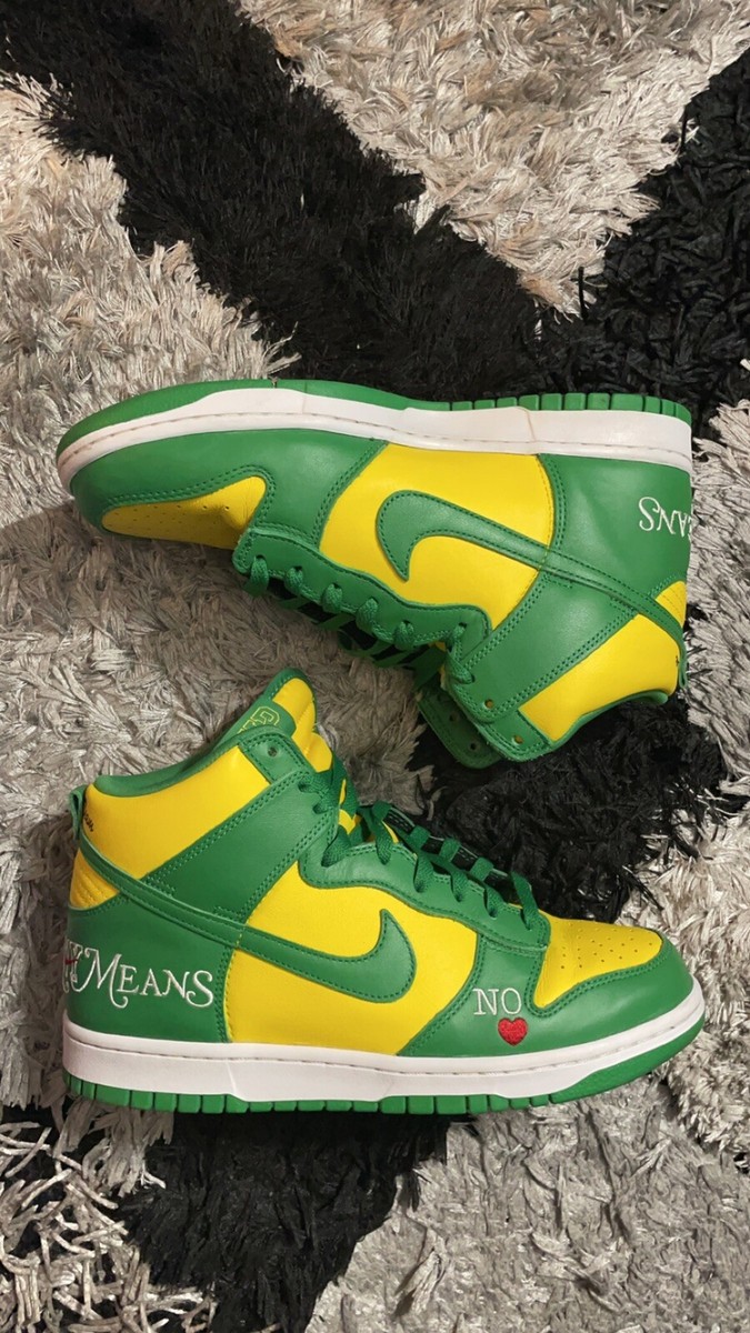 【LIMITED】ナイキ ピンズセット / 9個セット Nike SB Dunk High Supreme By Any Means Brazil 2022 Size 9 DN3741
