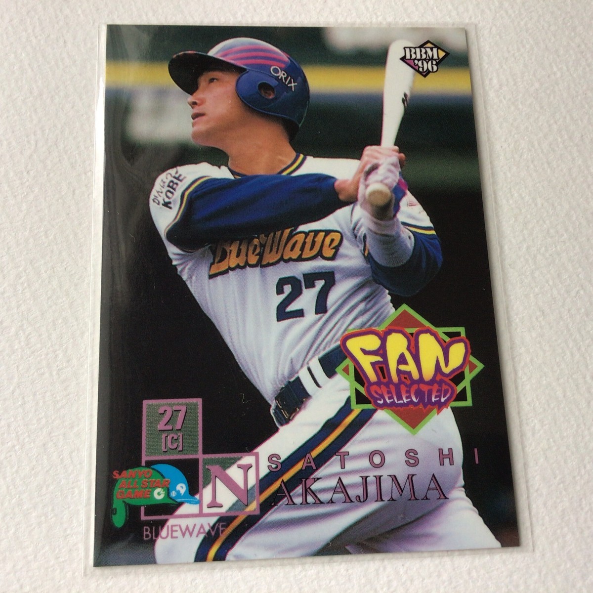BBM Card 1996 Satoshi Nakajima Orix Blue Wave A38 | eBay