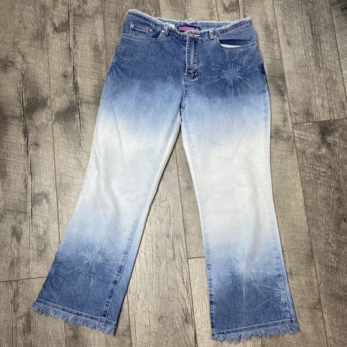 2000s 90s Bubblegum Jean ombré bleached 