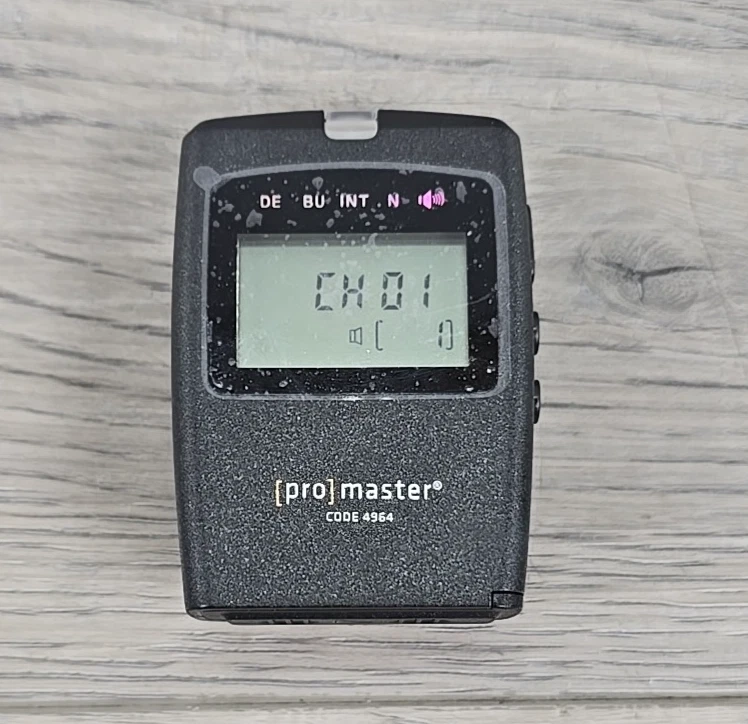 Promaster Multi-function Wireless Timer Remote Code 4964 - Working - Image 2 of 4