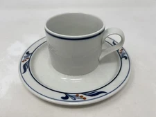 Dansk Bistro International Maribo Cup and Saucer Stackable Japan