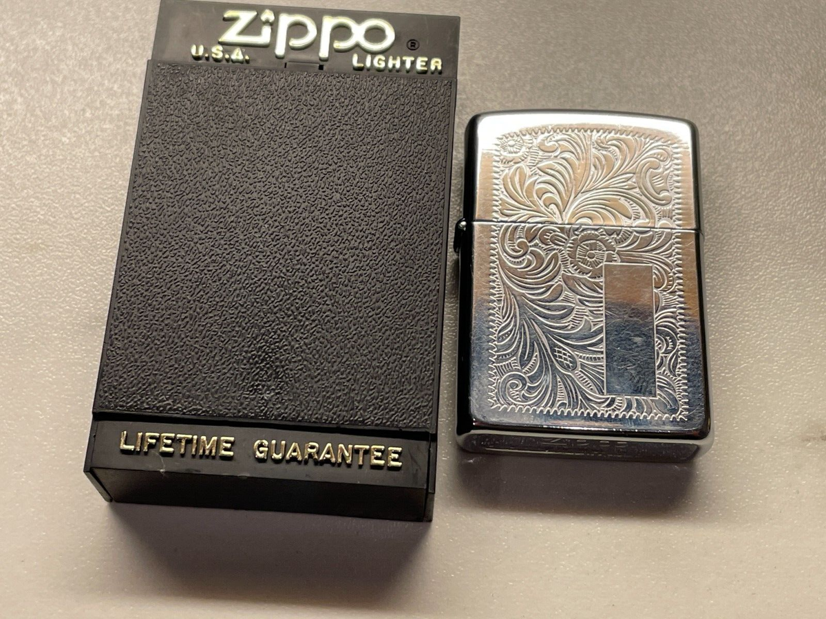 Vintage 1997 Zippo Lighter silver scroll | eBay Vintage 1997 Zippo Lighter silver scroll | eBay