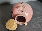 Pottery Piggy Bank With Cork Nose — photo 4