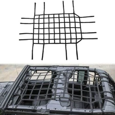 Multi-Functional Roof Cargo Mesh Net Heavy Duty Net for 2018+ Jeep Wrangler JL