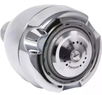 Niagara  Earth Shower Heads Chrome Spa 3-Spray with 1.5 GPM 2.7''  N2915CH