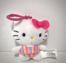 Sanrio Hello Kitty  Plush Dangler Clip Keychain Backpack Clip Bullsitoy