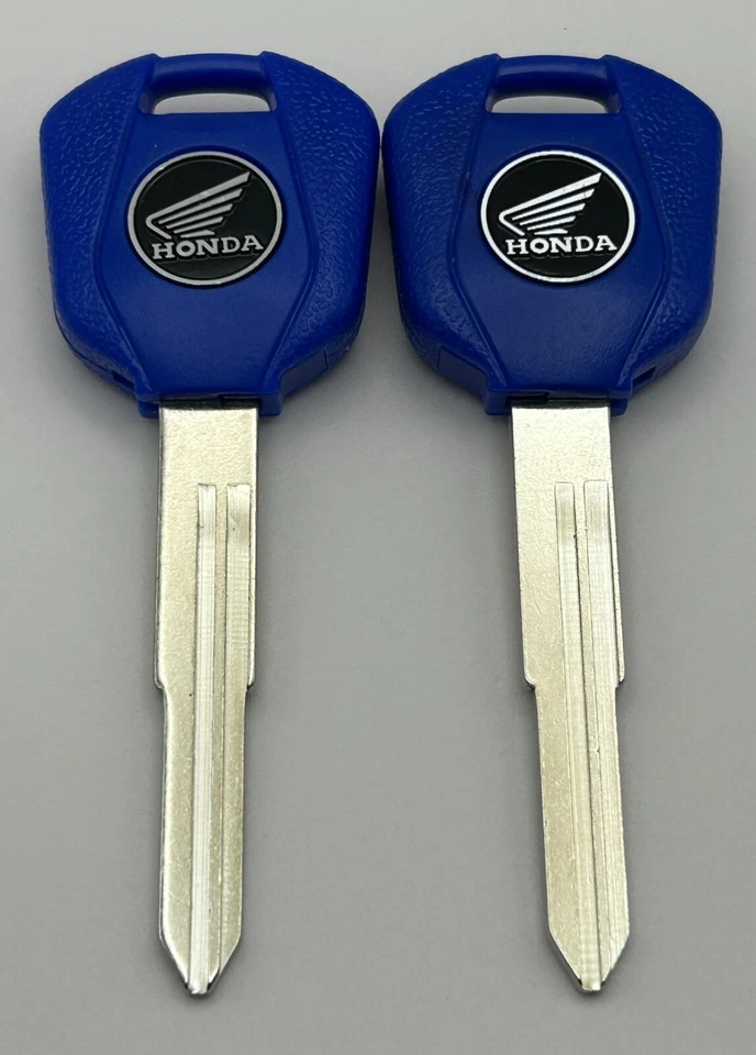 2 заготовки для ключей Honda 2003-2012 CBR600RR CBR 600RR 600 RR A AC 2011 2010 2009 - Изображение 2 из 4