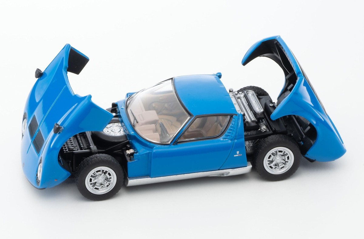 ミニカー LAMBORGHINI MIURA P400SV Tomica Limited Vintage 1/64 LV Lamborghini Miura P400 Blue