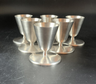 Metall Becher; Württ.Metallw. Fabrik Geislingen-Steige: NS Neusilber;