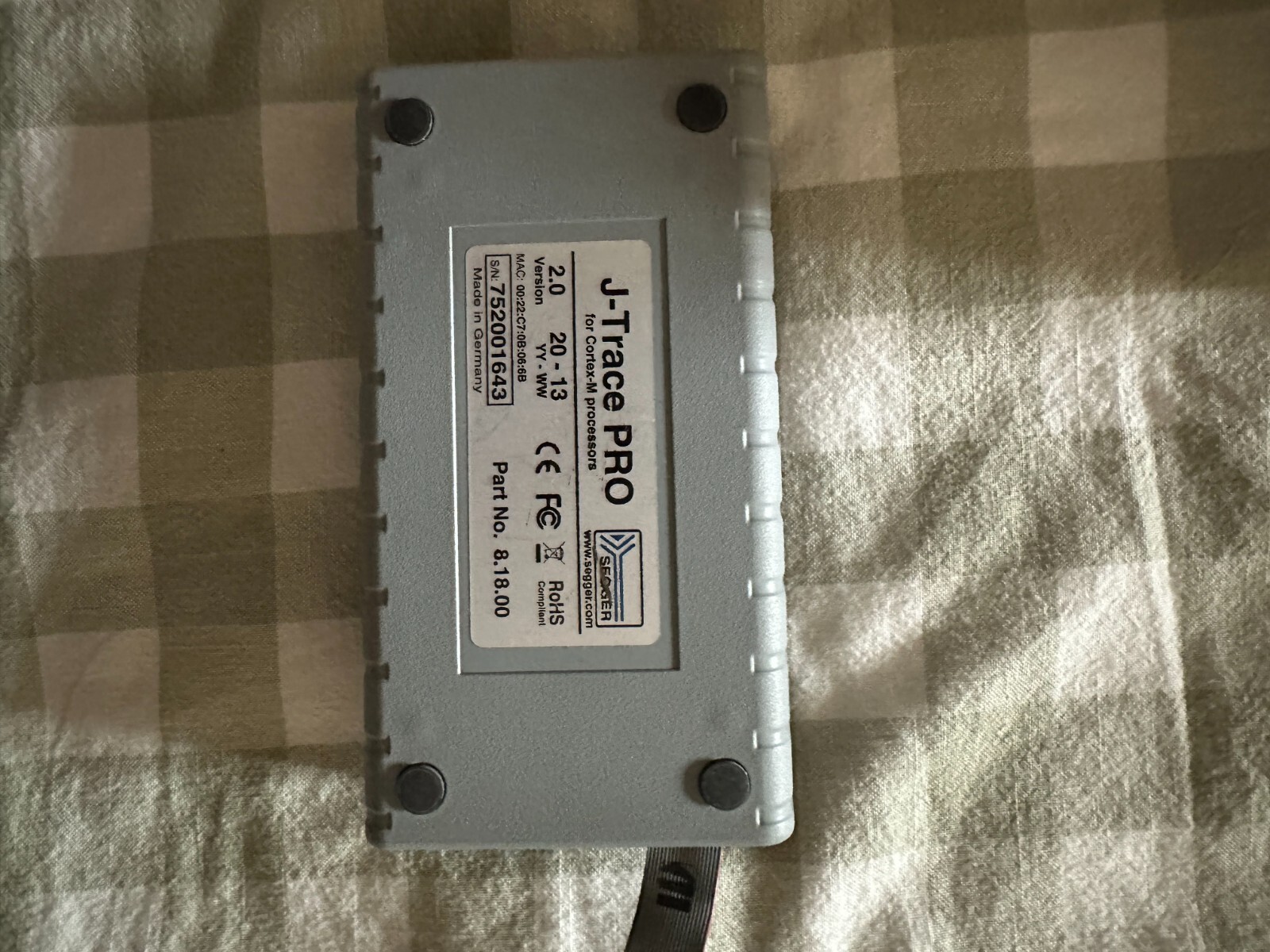 Segger J Trace Cortex-M (8.18.00) Streaming Trace Probe