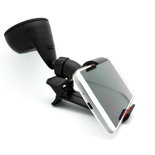 For Galaxy S20/S21/S23/S24/FE - Car Mount Dash Windshield Holder Cradle Swivel - 第 5/11 張圖片