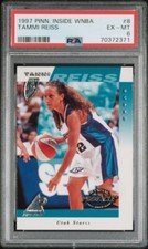 1997 Pinnacle WNBA Tammi Reiss Rookie PSA 6 Florida Gators