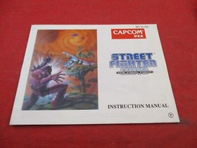 Street Fighter 2010 The Final Fight (Nintendo NES) Near Complete w/ Box manual Q